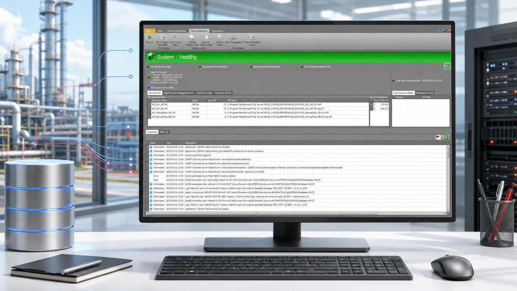 ASI Manager and Data Processing