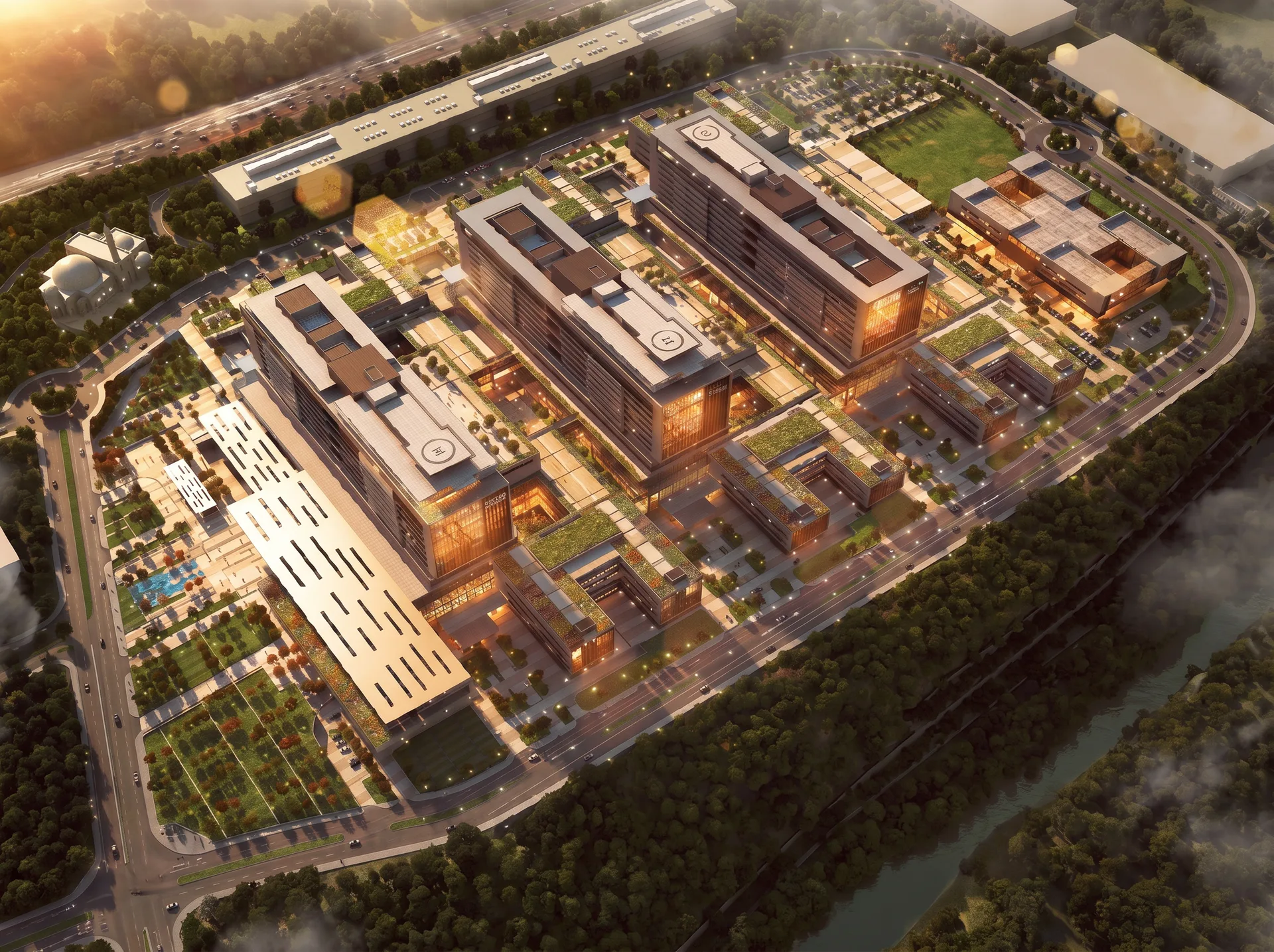 Istanbul IKITELLI Hospital Project, Turkey - BMS reference diagram