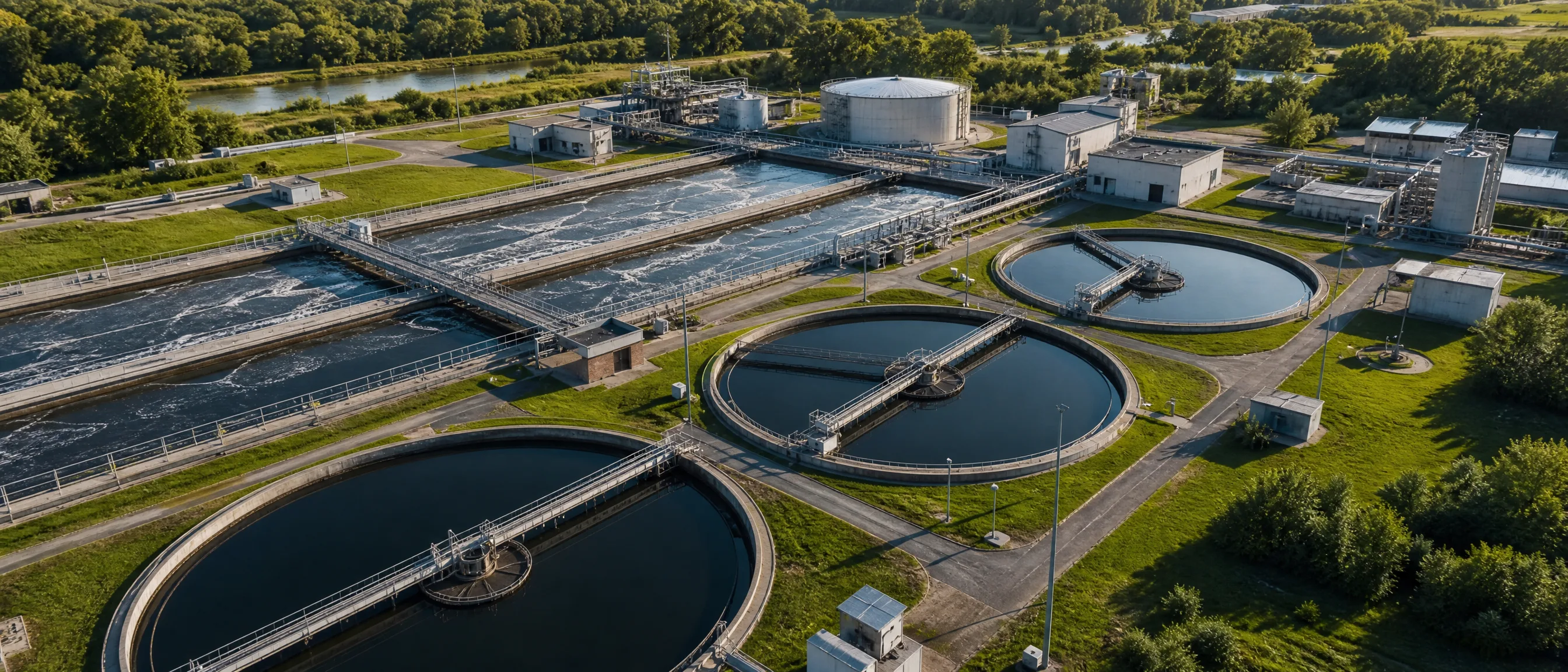 Water treatment and distribution operations monitored by Adroit SCADA